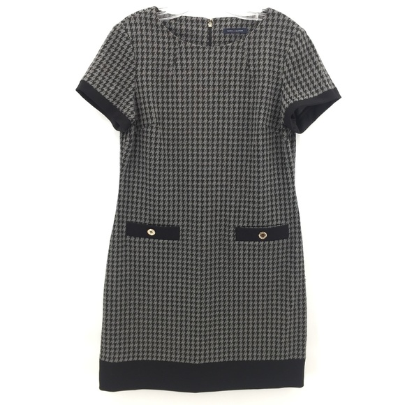 tommy hilfiger houndstooth dress